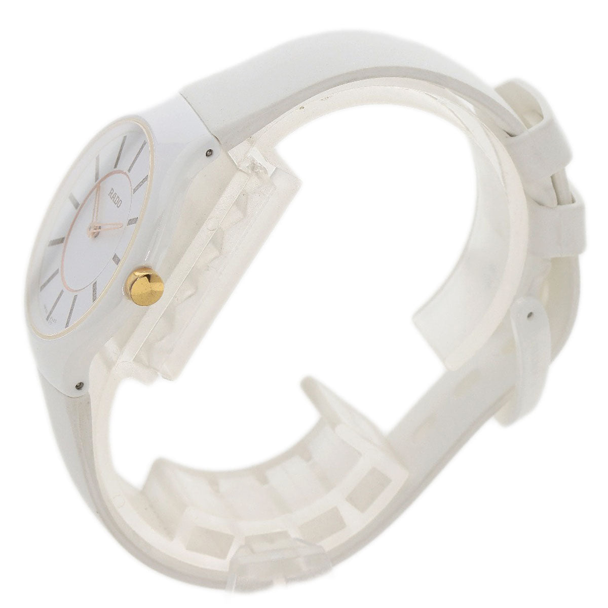 RADO True Thinline Unused Watches Ceramic/Rubber Ladies