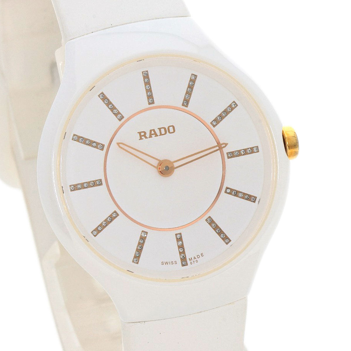 RADO True Thinline Unused Watches  Ceramic/Rubber Ladies