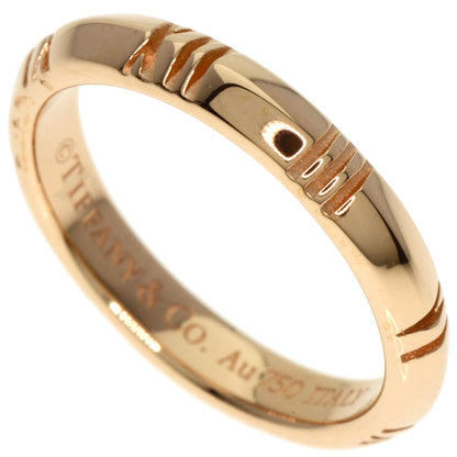 TIFFANY&Co.   Ring atlas x closed narrow K18 Pink Gold Ladies