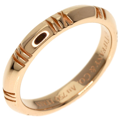 TIFFANY&Co.   Ring atlas x closed narrow K18 Pink Gold Ladies