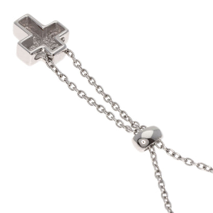 STAR JEWELRY   Necklace Cross diamond K18 White Gold Ladies