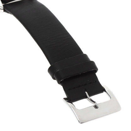 agnes b. Round face Watches VD57-KR30 Stainless Steel/Leather mens