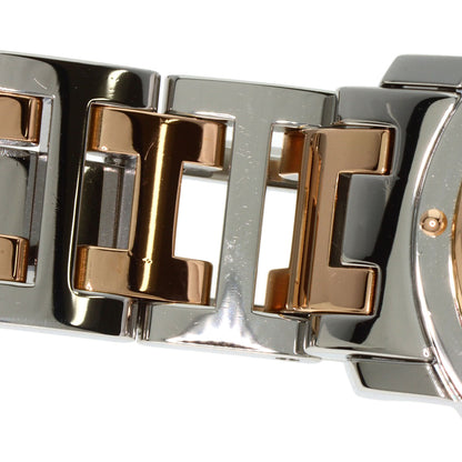 HERMES Clipper Chronograph New Buckle Watches CL1.321 Stainless Steel/SSxPGP Ladies