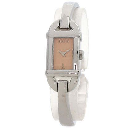 GUCCI Square face Watches 6800L Stainless Steel/Stainless Steel Ladies