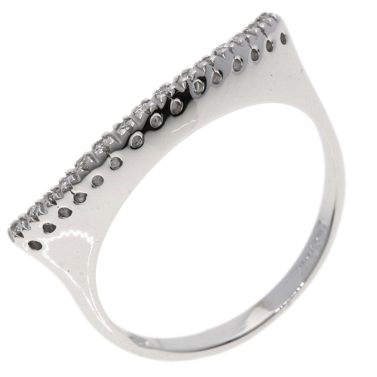 Folli Follie   Ring Diamond K18 White Gold Ladies