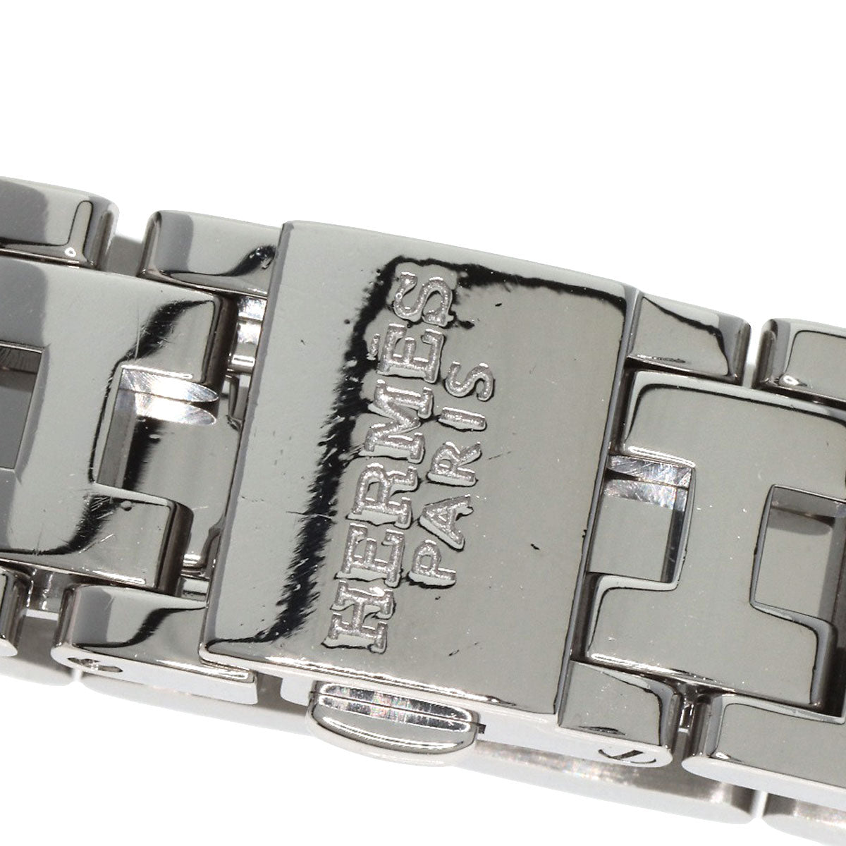 HERMES Clipper Nacre Watches CL4.210 Stainless Steel/Stainless Steel Ladies