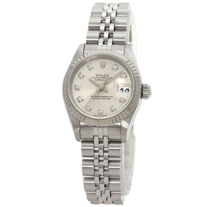 ROLEX DATEJUST 10P Diamond Watches 69174G Stainless Steel/Stainless Steel Ladies