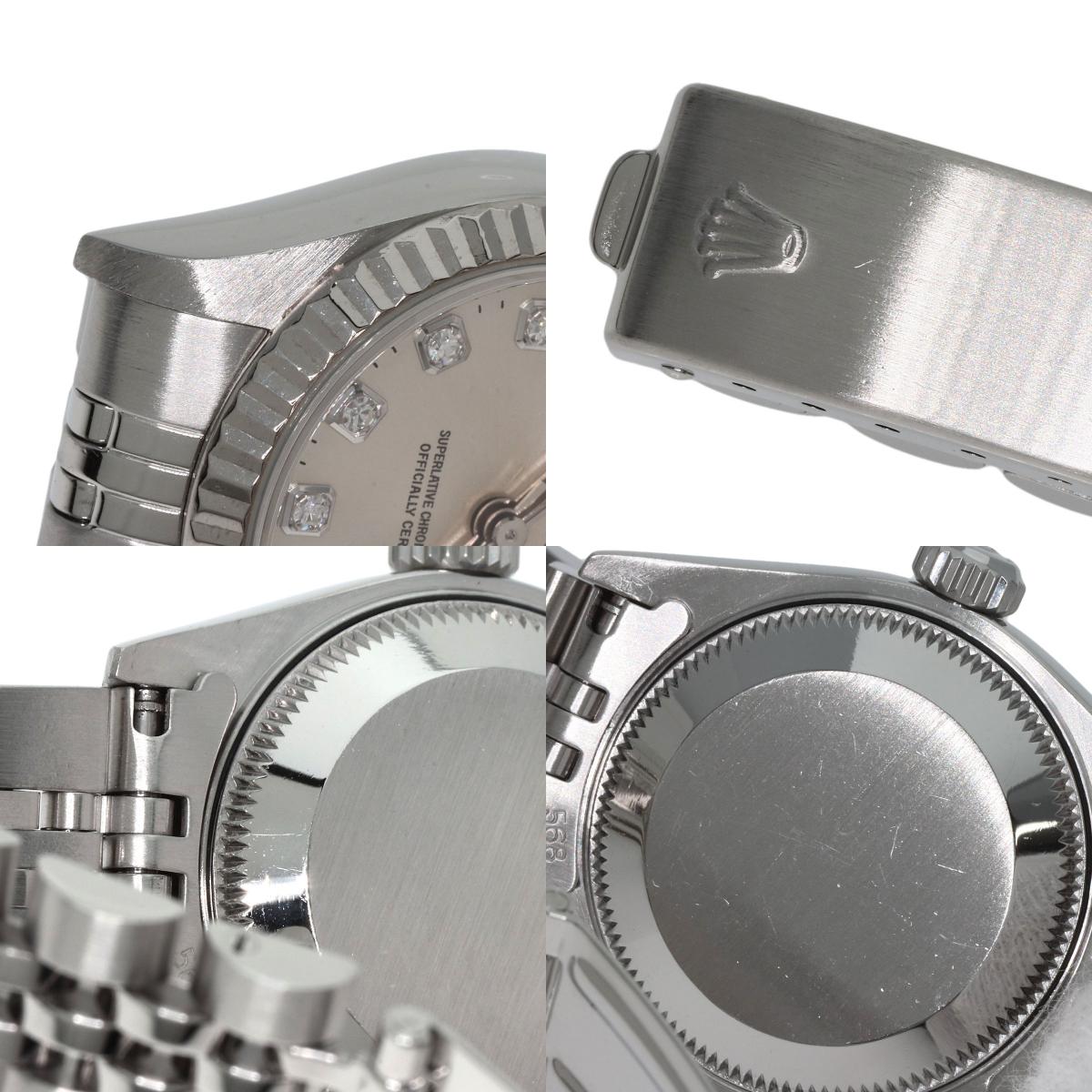 ROLEX DATEJUST 10P Diamond Watches 69174G Stainless Steel/Stainless Steel Ladies