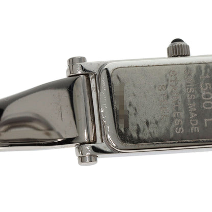 GUCCI Square face bangle Watches 1500L Stainless Steel/Stainless Steel Ladies