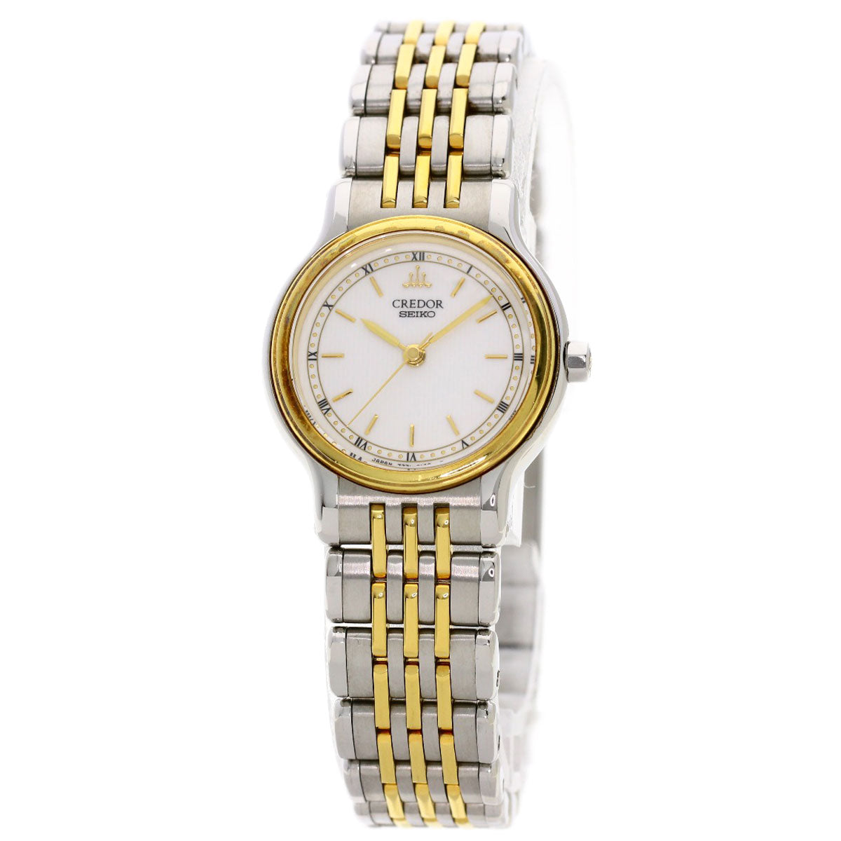 SEIKO CREDOR Watches 7371-0090 Stainless Steel/Stainless Steel Ladies