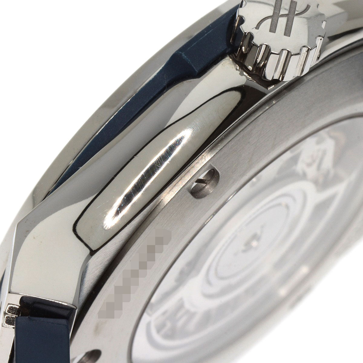 HUBLOT Classic Fusion Titanium Blue Watches 542.NX.7170.LR Titanium/Rubber mens