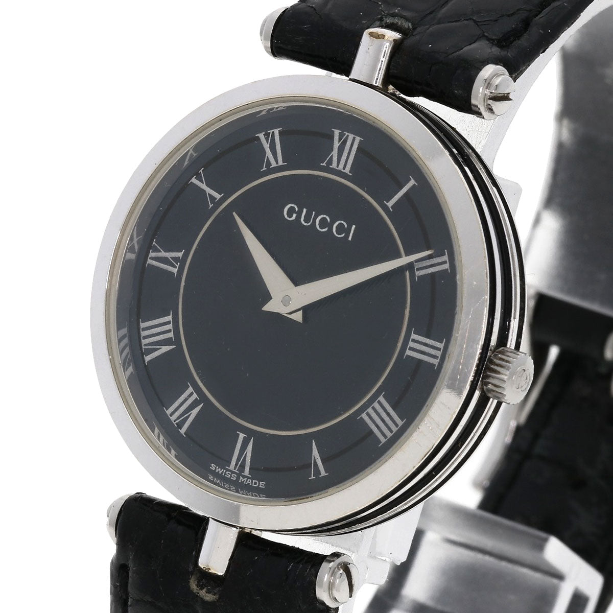 GUCCI Sherry line Watches 2040M Stainless Steel/Leather mens