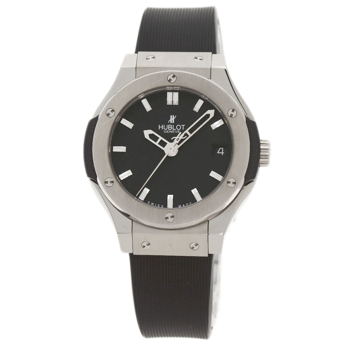 HUBLOT Classic fusion Watches 581.NX.1170.RX Titanium/Rubber Ladies