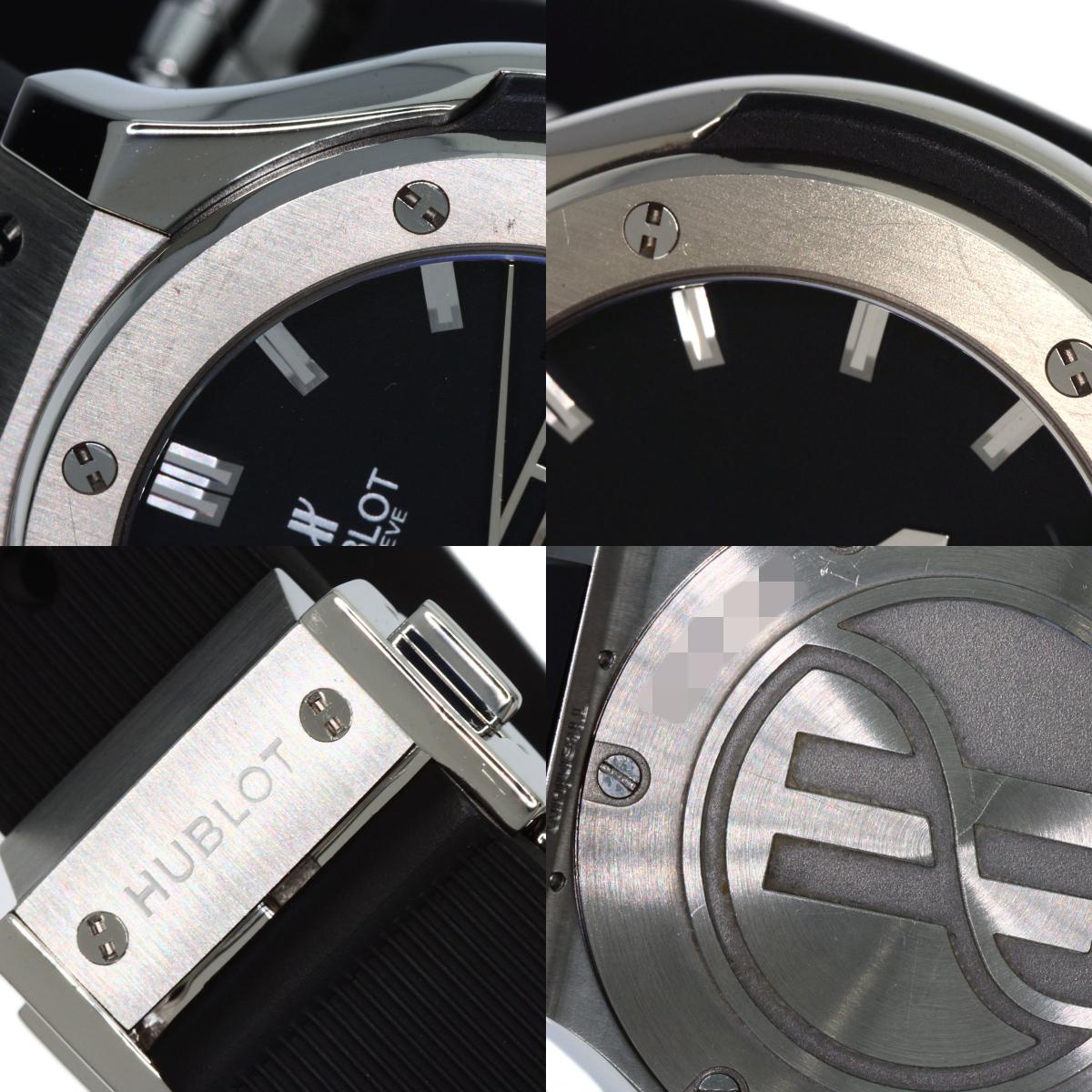 HUBLOT Classic fusion Watches 581.NX.1170.RX Titanium/Rubber Ladies
