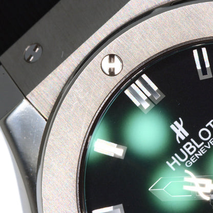 HUBLOT Classic fusion Watches 581.NX.1170.RX Titanium/Rubber Ladies