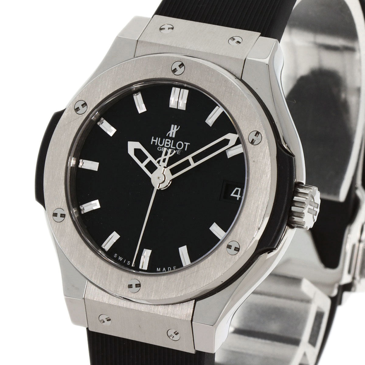 HUBLOT Classic fusion Watches 581.NX.1170.RX Titanium/Rubber Ladies