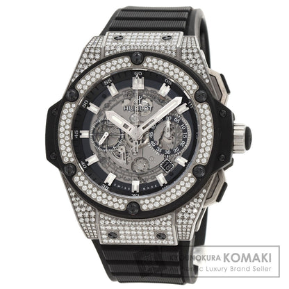 HUBLOT King Power Unico Diamond Watches HU701.NX.0170.RX.1704 Titanium/Rubber mens