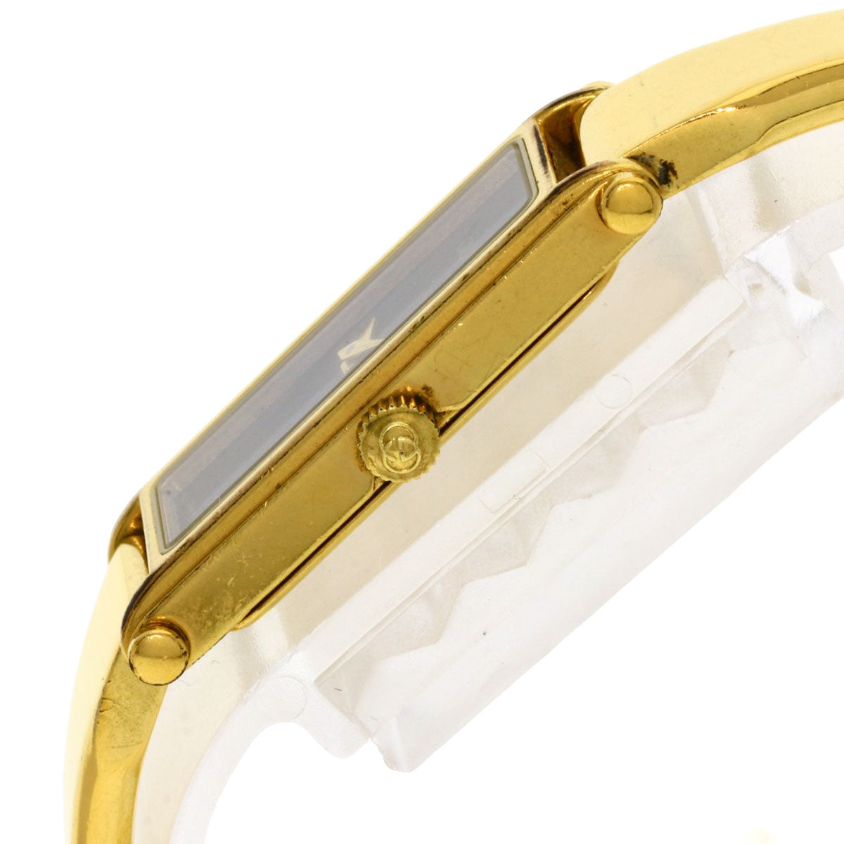 GUCCI Square face Watches 1500L Gold Plated/Gold Plated Ladies