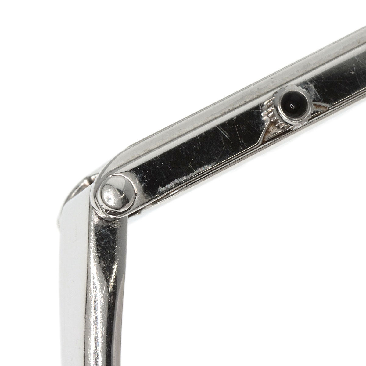 GUCCI Square face Watches 1500L Stainless Steel/Stainless Steel Ladies