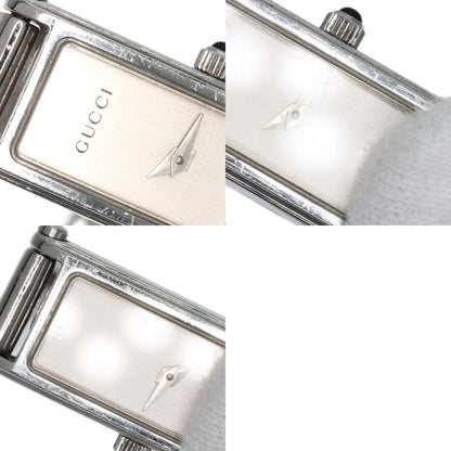 GUCCI Square face Watches 1500L Stainless Steel/Stainless Steel Ladies