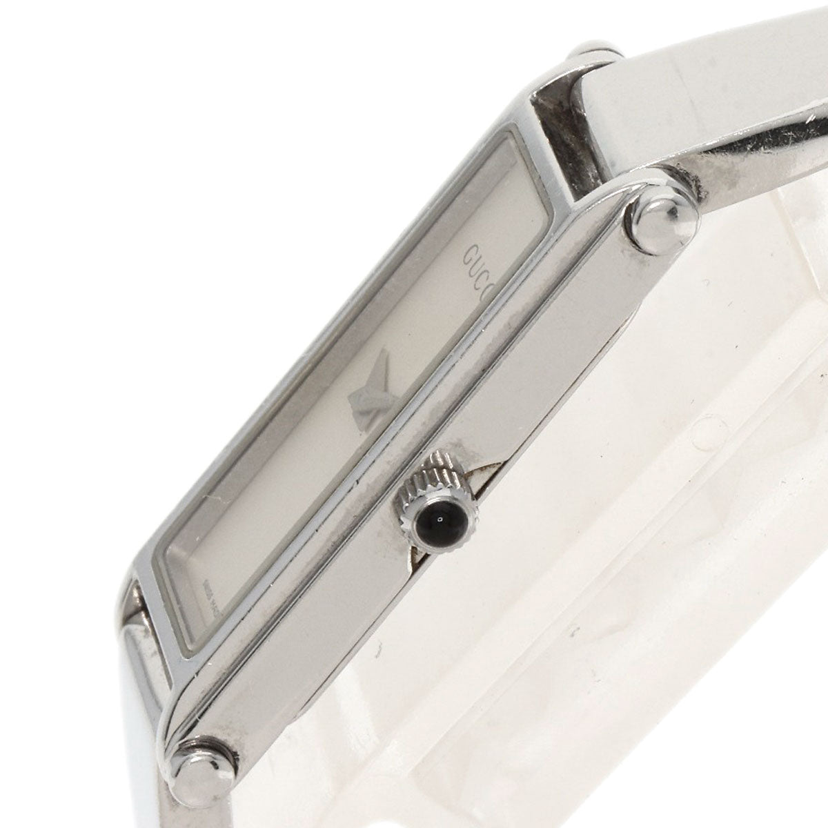 GUCCI Square face Watches 1500L Stainless Steel/Stainless Steel Ladies