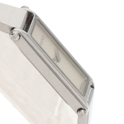 GUCCI Square face Watches 1500L Stainless Steel/Stainless Steel Ladies