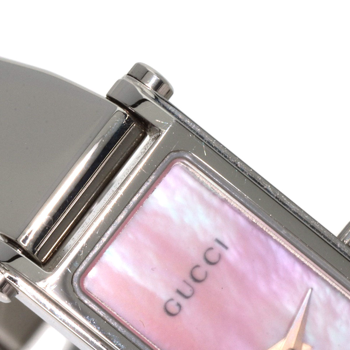 GUCCI Square face Watches 1500L Stainless Steel/Stainless Steel Ladies