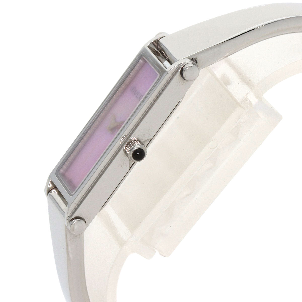 GUCCI Square face Watches 1500L Stainless Steel/Stainless Steel Ladies