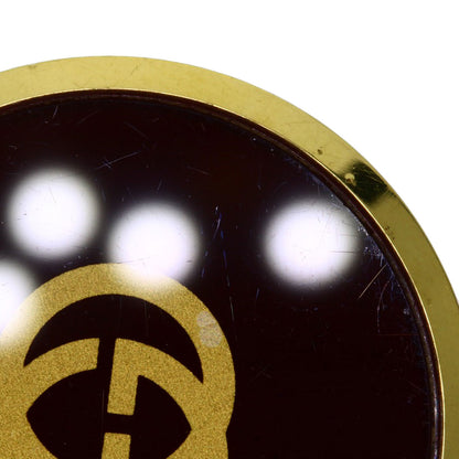 GUCCI Sherry line Watches Gold Plated/Leather Ladies