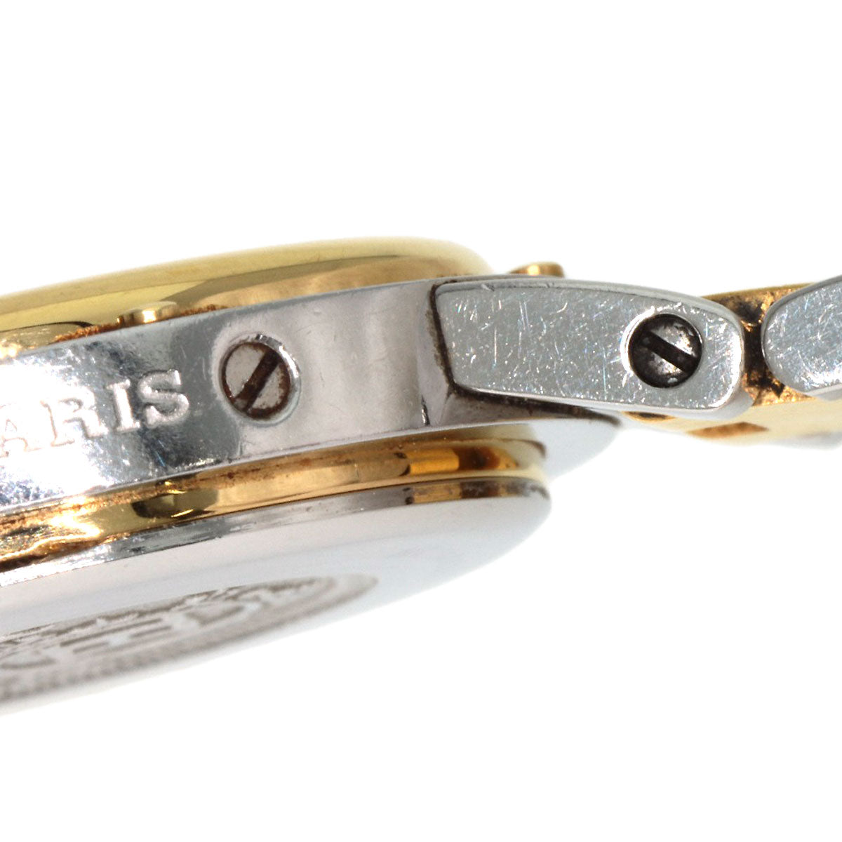 HERMES Clipper Watches Stainless Steel/SSxGP Ladies