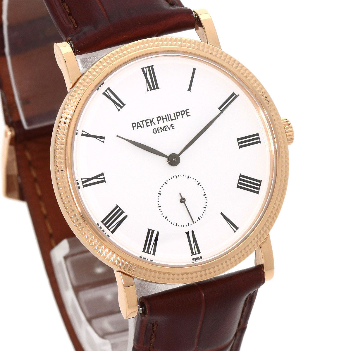 PATEK PHILIPPE Calatrava Watches 5119R-001 K18 Pink Gold/Leather mens