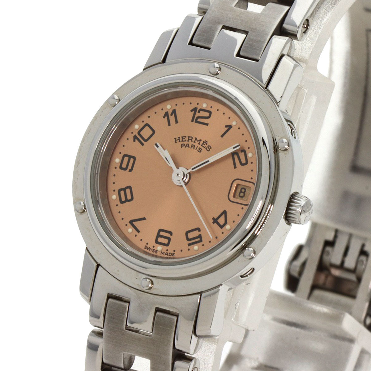 HERMES Clipper Watches CL4.210 Stainless Steel/Stainless Steel Ladies