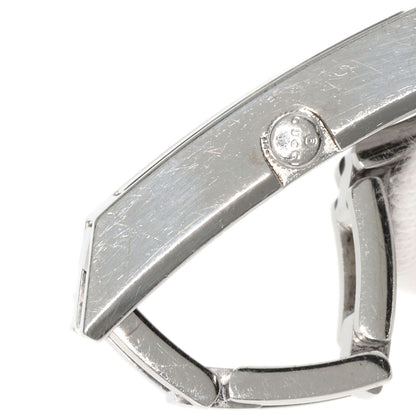 GUCCI Square Face 3P Diamond Watches 110 Stainless Steel/Stainless Steel Ladies