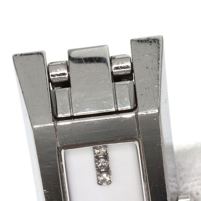 GUCCI Square Face 3P Diamond Watches 110 Stainless Steel/Stainless Steel Ladies