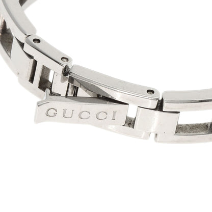 GUCCI Square Face 3P Diamond Watches 110 Stainless Steel/Stainless Steel Ladies