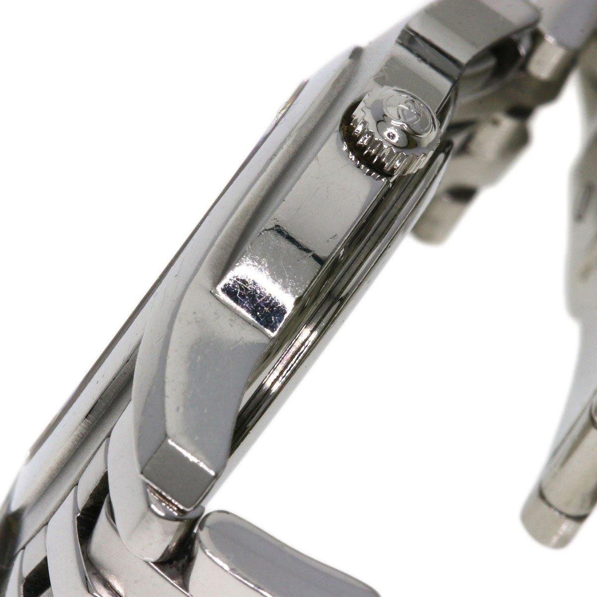 GUCCI Round face Watches 5500L Stainless Steel/Stainless Steel Ladies