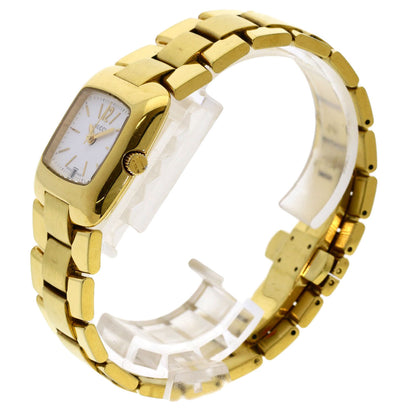 GUCCI Square face Watches 8500L Gold Plated/Gold Plated Ladies