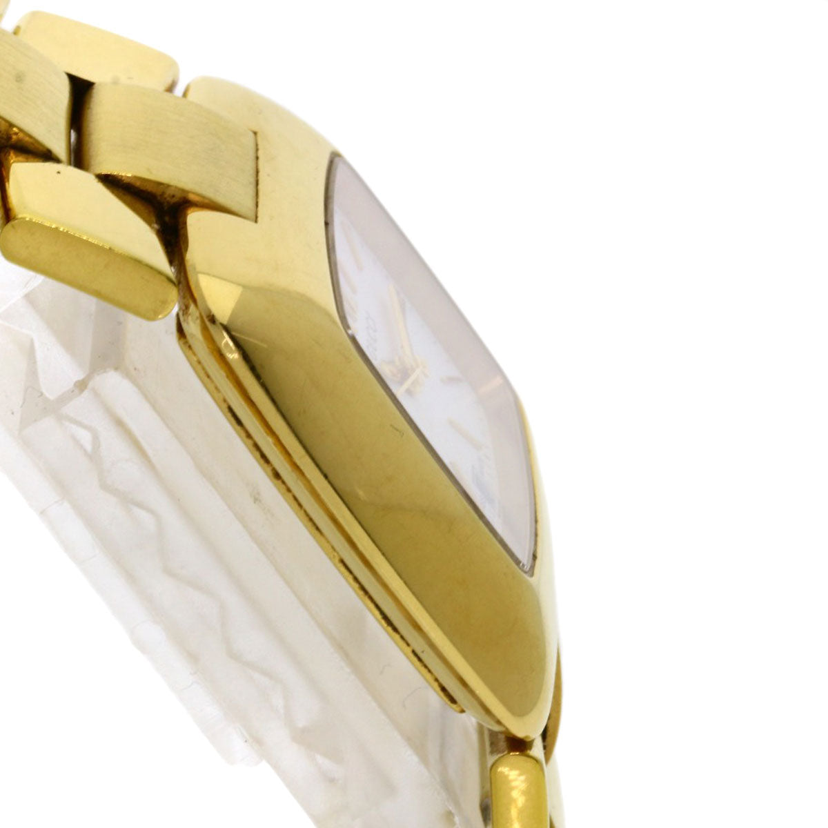 GUCCI Square face Watches 8500L Gold Plated/Gold Plated Ladies