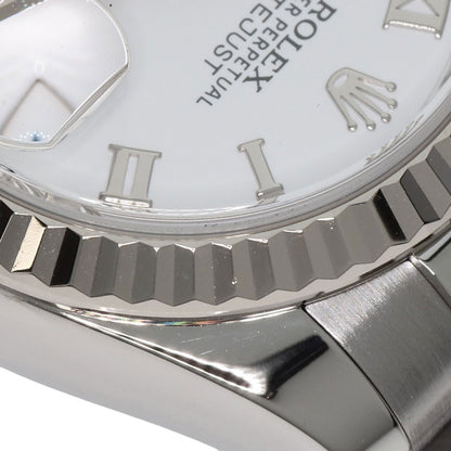 ROLEX datejust white roman Watches 179174 Stainless Steel/Stainless Steel Ladies