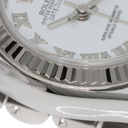 ROLEX datejust white roman Watches 179174 Stainless Steel/Stainless Steel Ladies