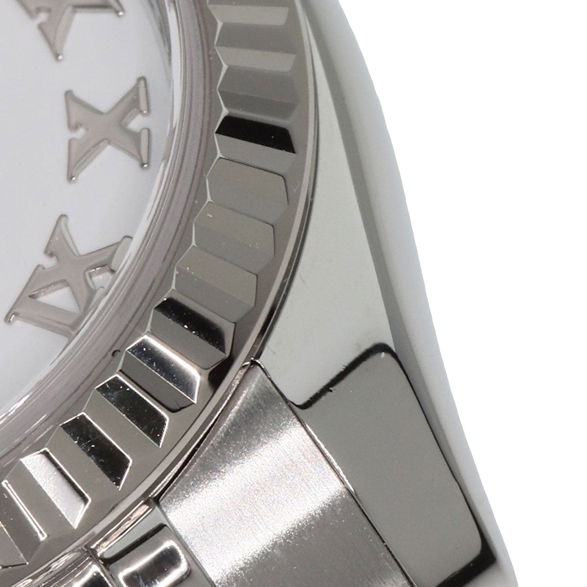 ROLEX datejust white roman Watches 179174 Stainless Steel/Stainless Steel Ladies