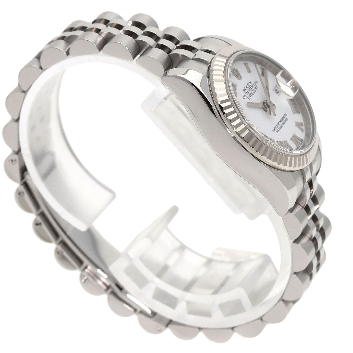 ROLEX datejust white roman Watches 179174 Stainless Steel/Stainless Steel Ladies