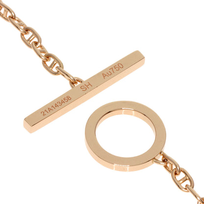 HERMES   Bracelet Shane Dunkle Verso SH size K18 Pink Gold Ladies