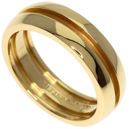 TIFFANY&Co.   Ring Grooved K18 Yellow Gold Ladies