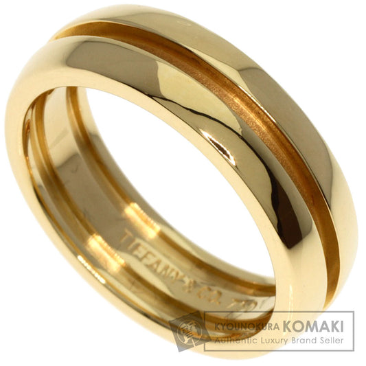 TIFFANY&Co.   Ring Grooved K18 Yellow Gold Ladies