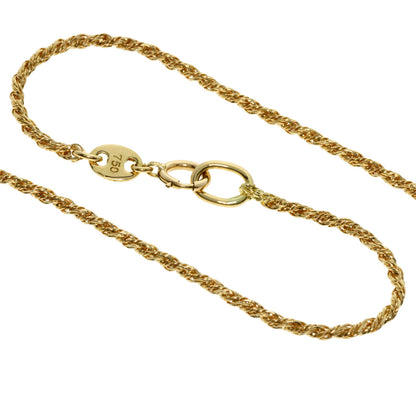 WALTHAM   Necklace swing diamond K18 Yellow Gold Ladies