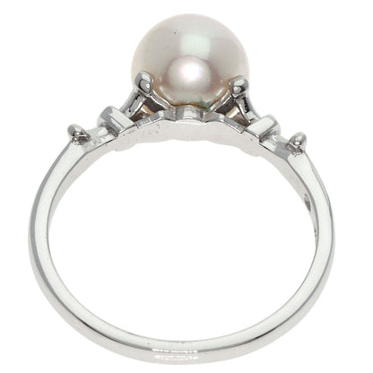 MIKIMOTO Pearl Pearl Ring K14 White Gold Ladies [Used]