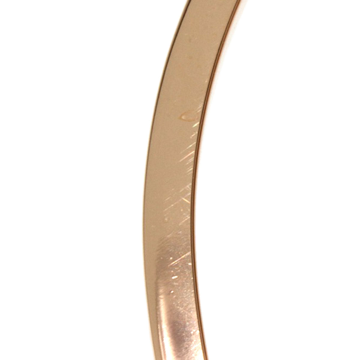 CARTIER   Bracelet LOVE Bracelets SM Half Diamond No Driver #17 K18 Pink Gold Ladies