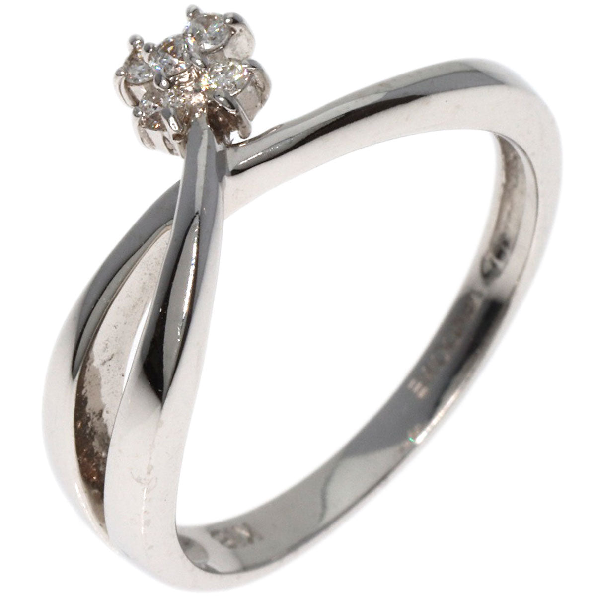 VENDOME Diamond Ring K18 White Gold Ladies [Used]