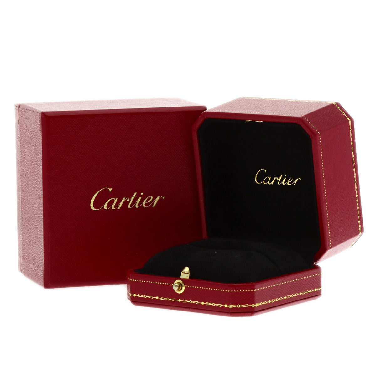 CARTIER   Ring Valerina Solitaire Diamond # 50 Platinum PT950 Ladies